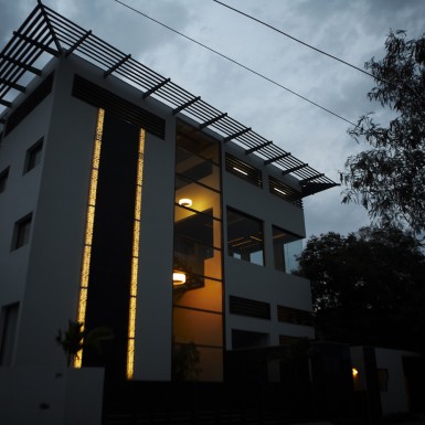 Global Design Studio of Shilpa Architects - Night Shot 8