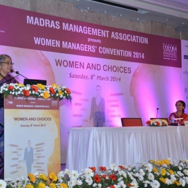 Sheila Sri Prakash - Speaker @ MMA Women Managers' Convention