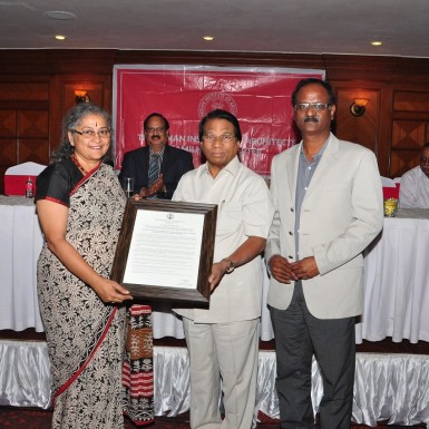 IIA Honorable Architect award Sheila Sri Prakash