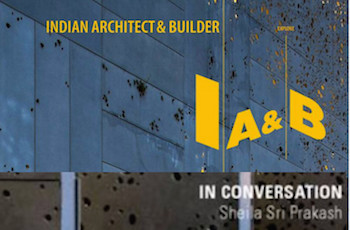 Indian Architect & Builder with Ar. Sheila Sri Prakash