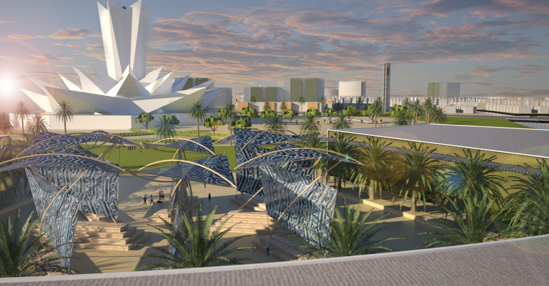 Shilpa Architects Concept Design Master Plan Dubai Town