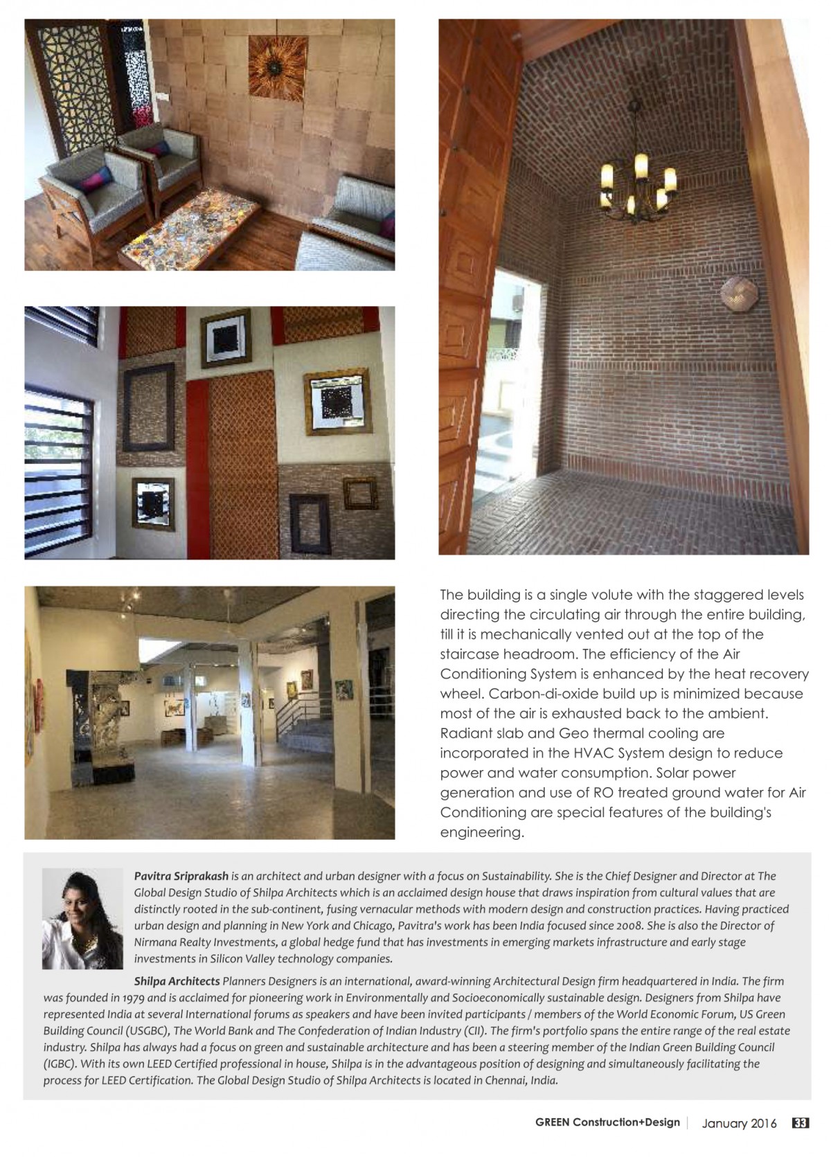 Green Construction and Design Magazine Shilpa Architects Studio