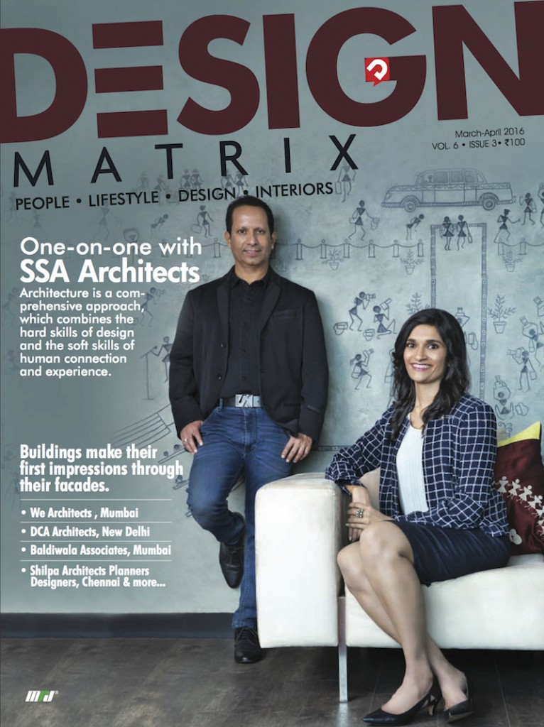 Design Matrix Zique Mar-Apr16 Issue Pavitra Sriprakash - Salon Spa Interiors