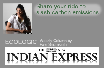ECOLOGIC: Share your ride to slash carbon emissions