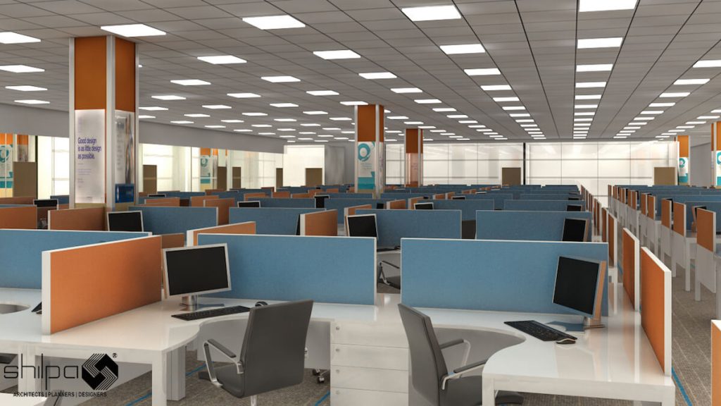 Flex Chennai Industrial Park Corporate Office & Workstations Shilpa Architects