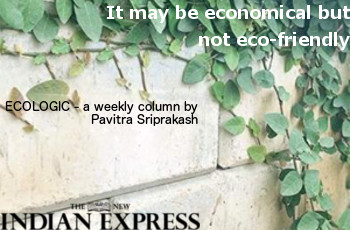 ECOLOGIC: It may be economical but not eco-friendly