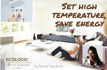 ECOLOGIC: Set high temperature, save energy