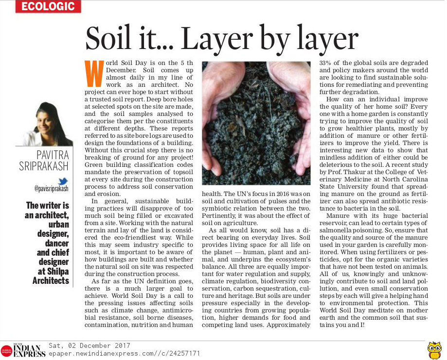 world soil day - ecologic
