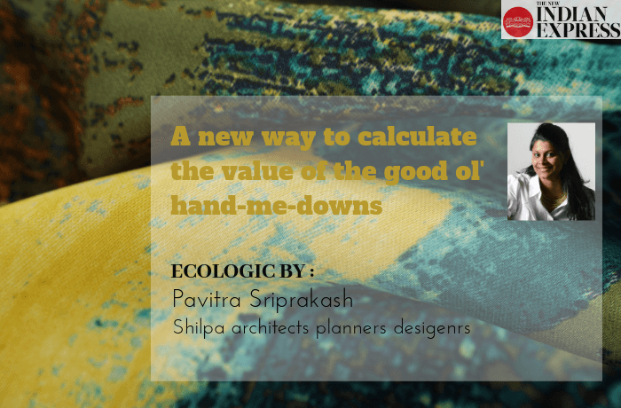ECOLOGIC : A new way to calculate the value of the good ol’ hand-me-downs