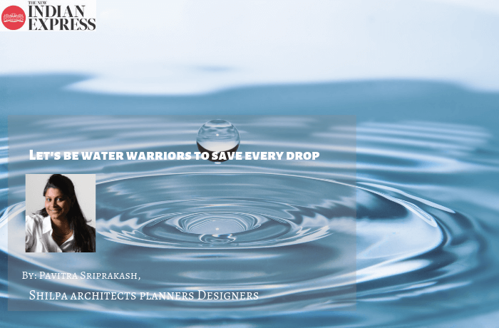 ECOLOGIC : Let’s be water warriors to save every drop